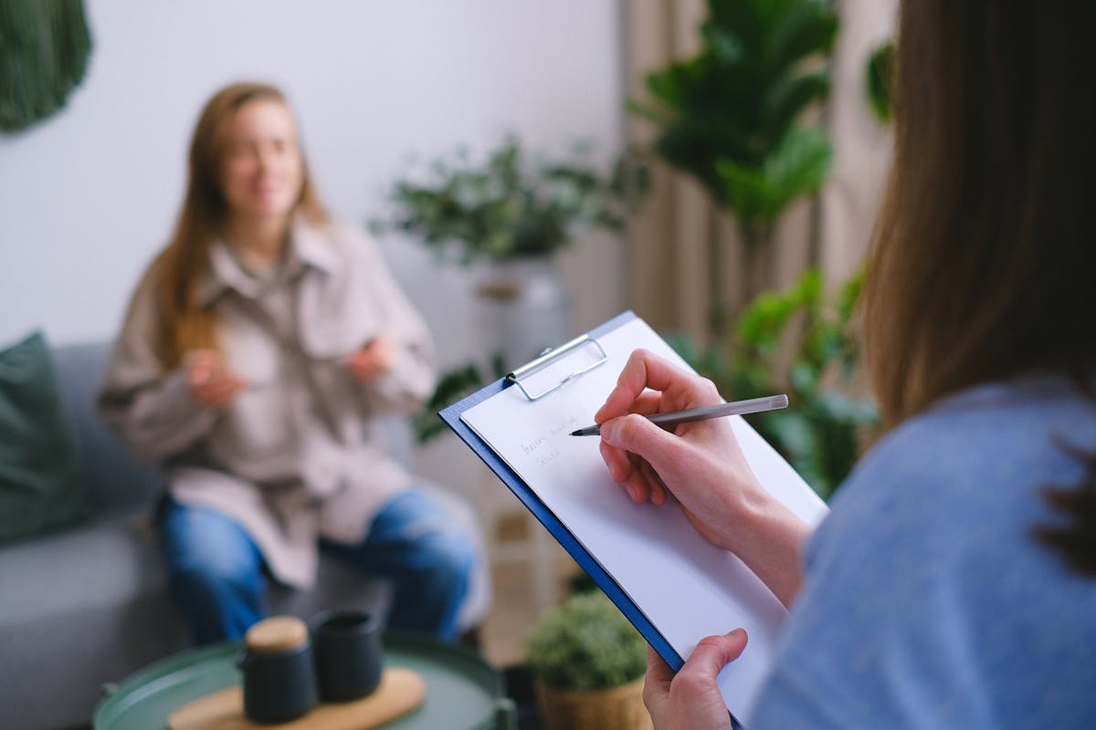Professional counselling session at Beacon of Hope